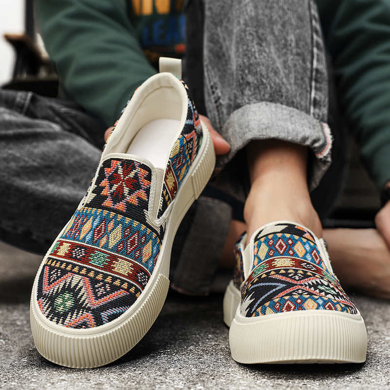 Luxury Lifestyle Fashion - Męskie buty sportowe Sumer Ecoleather, sneakersy