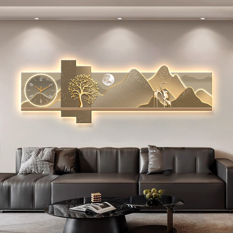 Duży Zegar Ścienny Artystyczny – Luxury Lifestyle Living recenzja i cena